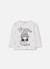 T-shirt fille en maille imprimé thunder power Blanc 2 - vertbaudet enfant 