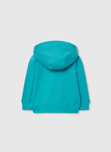 Gilet bébé en peluche Vert 3 - vertbaudet enfant 