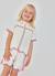 Short  en coton fille Blanc 1 - vertbaudet enfant 