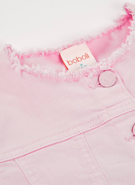 Veste coton Rose 4 - vertbaudet enfant 