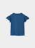 T-shirt fille avec volants Bleu 3 - vertbaudet enfant 