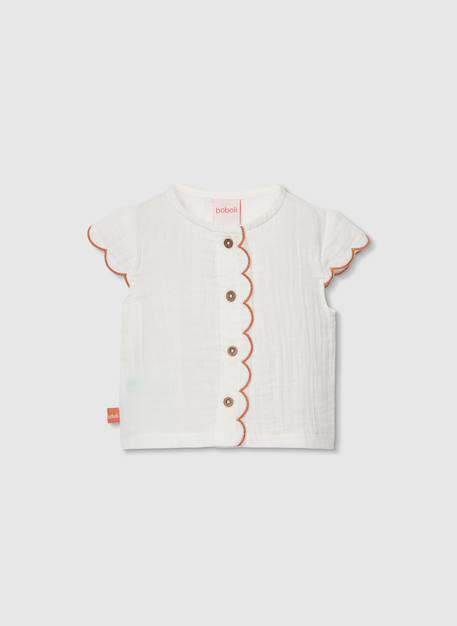 Ensemble bébé en coton Blanc 4 - vertbaudet enfant 