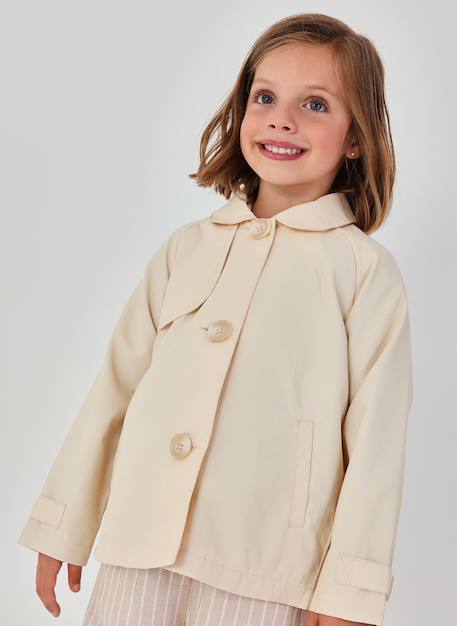 Fille-Veste cotonen lin
