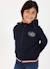 Veste fille en molleton à capuche Bleu 1 - vertbaudet enfant 