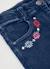Pantalon fille en denim Bleu 3 - vertbaudet enfant 