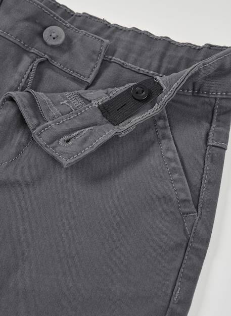 Bermuda garçon Gris 4 - vertbaudet enfant 