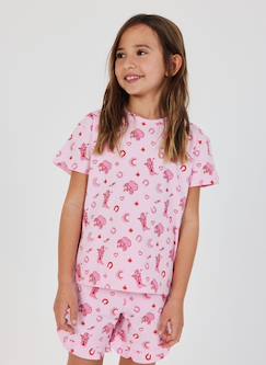 -Pyjama fille coton imprimé