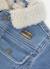 Veste garçon denim maille avec col molleton Bleu 4 - vertbaudet enfant 