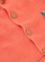 Sweat zippé bébé en coton Orange 4 - vertbaudet enfant 