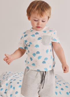 -Ensemble bébé t-shirt coton imprimé