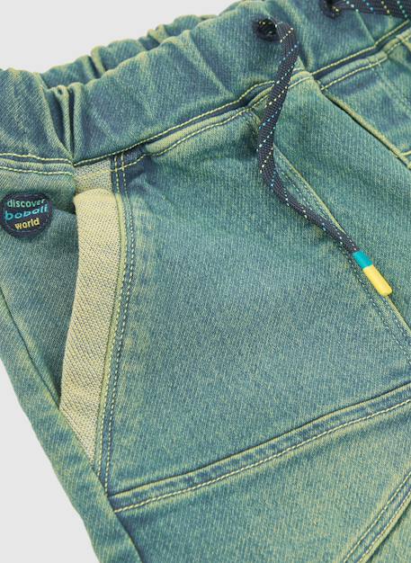 Bermuda en jean garçon Bleu 4 - vertbaudet enfant 
