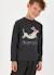 T-shirt en maille garçon imprimé lapin Gris 1 - vertbaudet enfant 