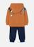 Ensemble garçon molleton imprimé pixels Marron 3 - vertbaudet enfant 