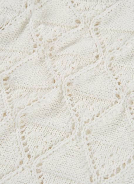 Pull sans manches fille en coton Blanc 4 - vertbaudet enfant 