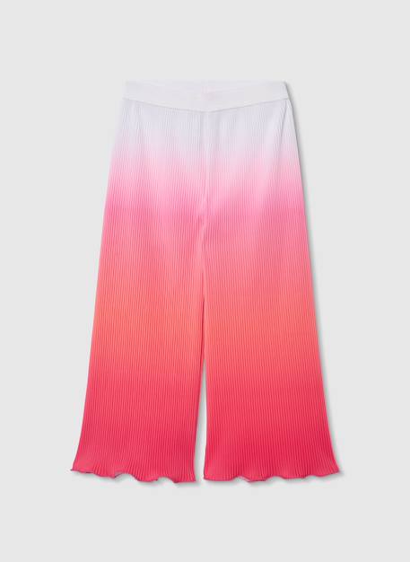 Pantalon fille en mousseline Rose 2 - vertbaudet enfant 