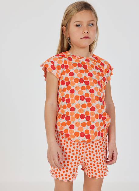 Fille-Pyjama fille en coton imprimé
