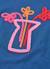 T-shirt fille manches longues coton Bleu 4 - vertbaudet enfant 