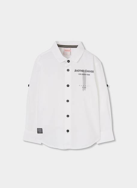 Chemise garçon Blanc 2 - vertbaudet enfant 