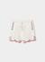Short  en coton fille Blanc 2 - vertbaudet enfant 
