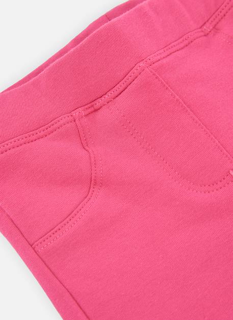 Pantalon fille molleton élastique Pink 4 - vertbaudet enfant 