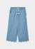 Pantalon en denim à lacets Bleu 2 - vertbaudet enfant 