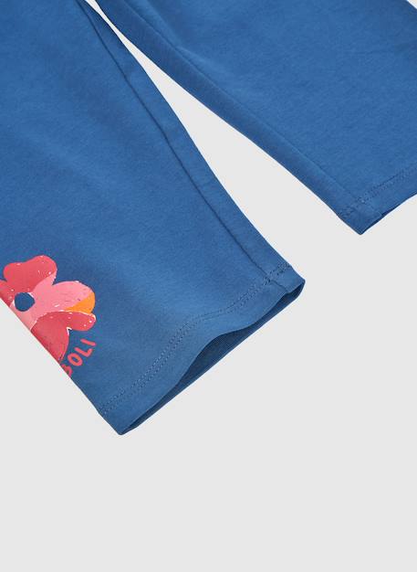 Legging corsaires en coton Bleu 4 - vertbaudet enfant 