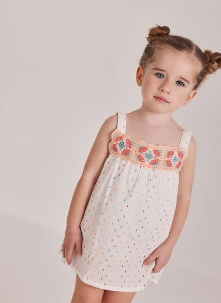 Robe bébé Blanc 1 - vertbaudet enfant 