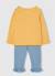 Ensemble bébé t-shirt et pantalon coton Bleu 3 - vertbaudet enfant 