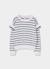 Pull à manches longues rayé Blanc 2 - vertbaudet enfant 