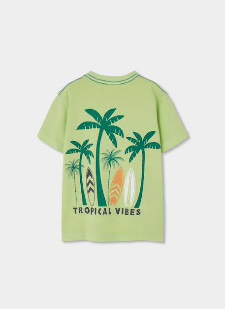 T-shirt enfant coton Vert 4 - vertbaudet enfant 
