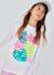 T-shirt fille manches longues coton Blanc 1 - vertbaudet enfant 