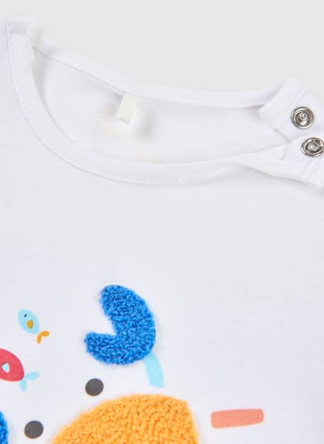 Barboteuse bébé Blanc 4 - vertbaudet enfant 
