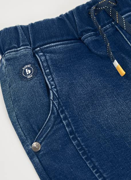 Pantalon pour enfant en denim Bleu 4 - vertbaudet enfant 