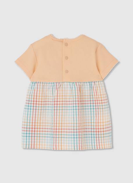 Robe en tricot combinée Orange 3 - vertbaudet enfant 