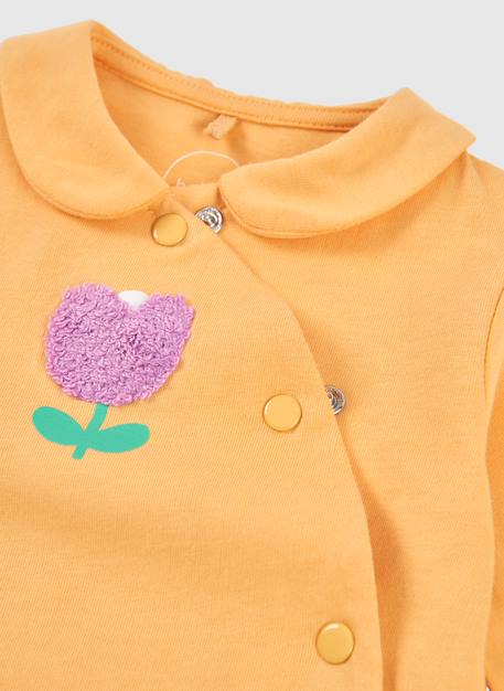 Pyjama bébé en coton Jaune 4 - vertbaudet enfant 