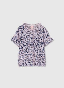 -Blouse fille imprimé fleurs
