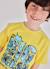 T-shirt en coton pour garçon Jaune 1 - vertbaudet enfant 