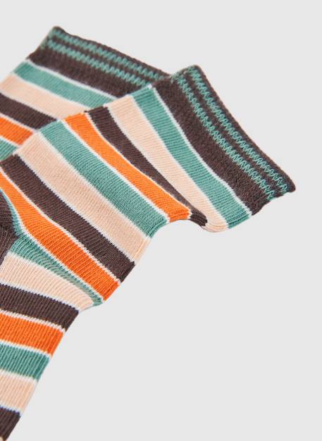 Pack de chaussettes en coton Vert 3 - vertbaudet enfant 