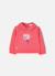 Sweat-shirt fille imprimé fleurs Pink 2 - vertbaudet enfant 