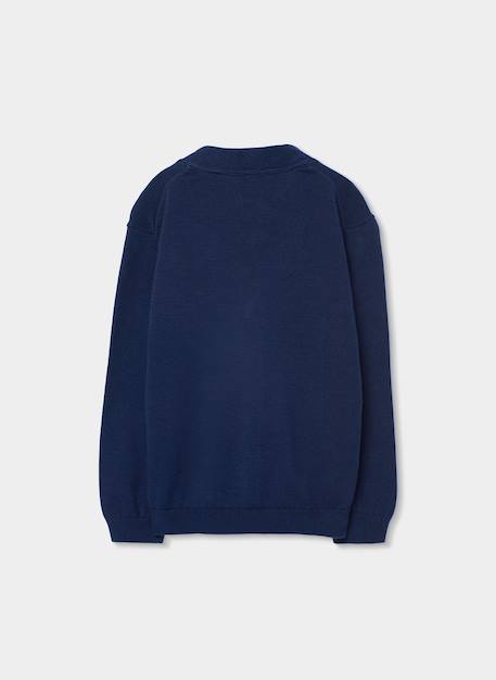 Cardigan à boutons garçon Bleu 3 - vertbaudet enfant 