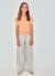 Pantalon fille denim Gris 1 - vertbaudet enfant 