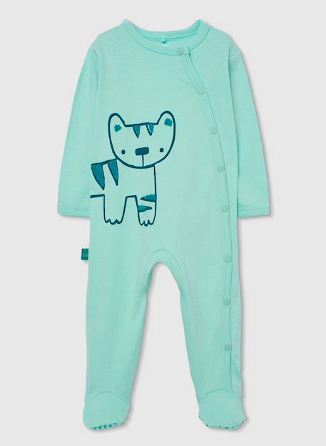 Dors bien bébé en tricot Vert 3 - vertbaudet enfant 