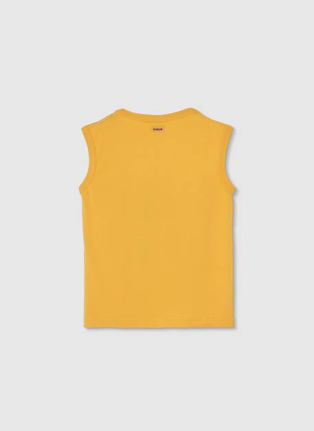 Débardeur enfant coton Jaune 3 - vertbaudet enfant 
