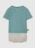 Ensemble bébé t-shirt et short en coton Vert 4 - vertbaudet enfant 