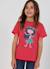 T-shirt fille coton avec imprimé Rose 1 - vertbaudet enfant 