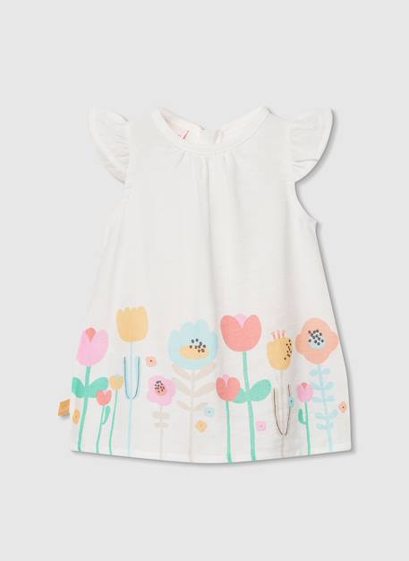 Robe bébé Blanc 2 - vertbaudet enfant 