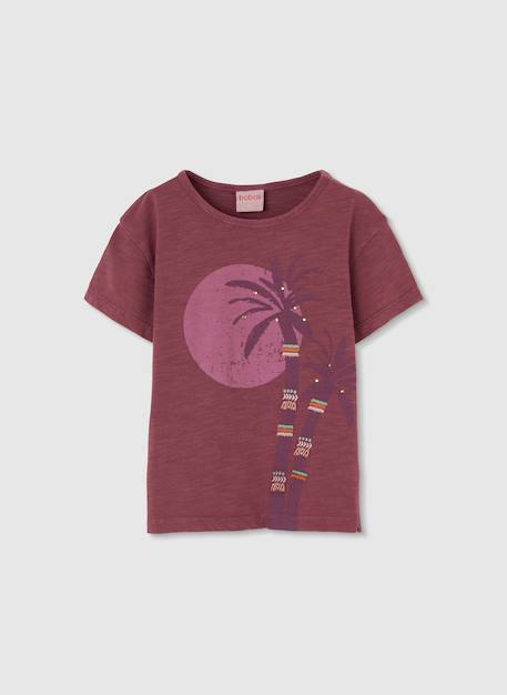 T-shirt fille coton Lilac 2 - vertbaudet enfant 