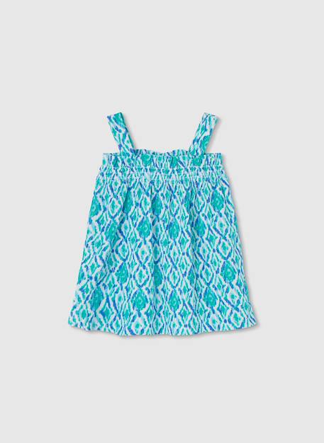 Fille-T-shirt, sous-pull-T-shirt-Débardeur fluide imprimé