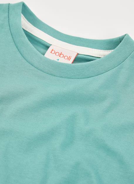 T-shirt enfant coton Vert 4 - vertbaudet enfant 
