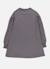 Robe fille en maille imprimé Gris 4 - vertbaudet enfant 
